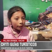 Niños de Viacha se convierten en guías turísticos para preservar el conocimiento ancestral