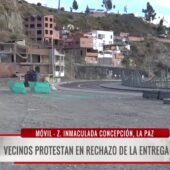 Vecinos de La Paz denuncian aislamiento por obras incompletas en Puentes Trillizos