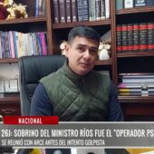 Mayor del Ejército revela que sobrino del Ministro de Gobierno habría organizado el intento de golpe