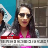 Alanoca denuncia acuerdo entre gobierno de Luis Arce y la derecha por libertad de Áñez