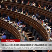 Líderes sociales instan a la nueva Asamblea Legislativa a cumplir con sus deberes