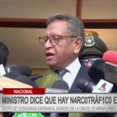 Ministro de Gobierno asegura que no habrá impunidad para narcotraficantes en Bolivia