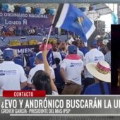 “Los militantes están pidiendo buscar la #unidad”, manifiesta Grover García, presidente del MAS – IPSP