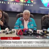 Parqueos tarifados en La Paz: concejal Pérez llama a coordinación con la Alcaldía