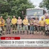Gobernación confirma control total de incendios en Otuquis y Foianini