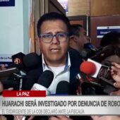 Abogado denunciante señala posible vinculación de Huarachi en caso de 15 millones de dólares