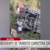Accidente de flota interdepartamental deja 20 pasajeros afectados en Bolivia