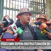 «Exdirigentes deben someterse al sistema judicial si cometieron irregularidades», advierte representante de FEDECOMIN