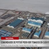 Comunarios de Potosí exigen ser consultados sobre decisiones del litio