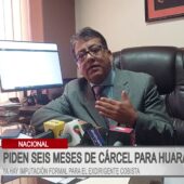 Fiscalía solicita seis meses de prisión para exdirigente de la COB