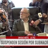 Sesión legislativa suspendida por ley de elecciones subnacionales