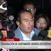Diputados cuestionan designación de Wilson Santamaría como viceministro