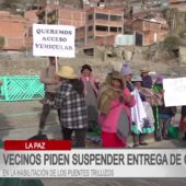 Vecinos de Inmaculada Concepción exigen respuestas por retraso en obras viales