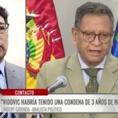 Vidovic habría recibido condena de tres años de reclusión, según analista político