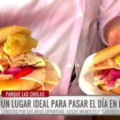 Sándwich de chola, la opción imperdible al visitar el Parque de las Cholas