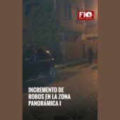 Dos robos a plena luz del día en El Alto alarman a vecinos de Panorámica I