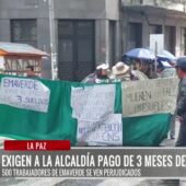 Trabajadores de EMAVERDE exigen a la Alcaldía el pago de tres meses de salarios adeudados