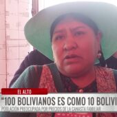 Aumento de precios preocupa a amas de casa en El Alto